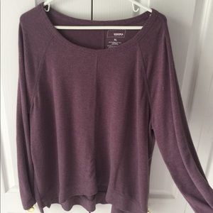 soft purple sweater